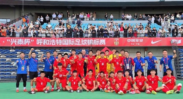 U16 Việt Nam nhận 400 triệu đồng tiền thưởng từ VFF.