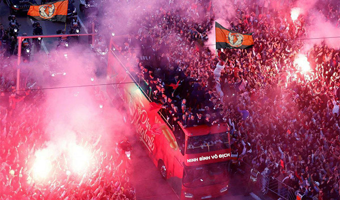 Ninh Bình lên kế hoạch tổ chức rước cúp hoành tráng vào ngày 14/6 tới - Ảnh: NBFC